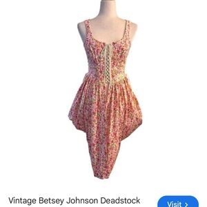 Betsey Johnson Pink Top